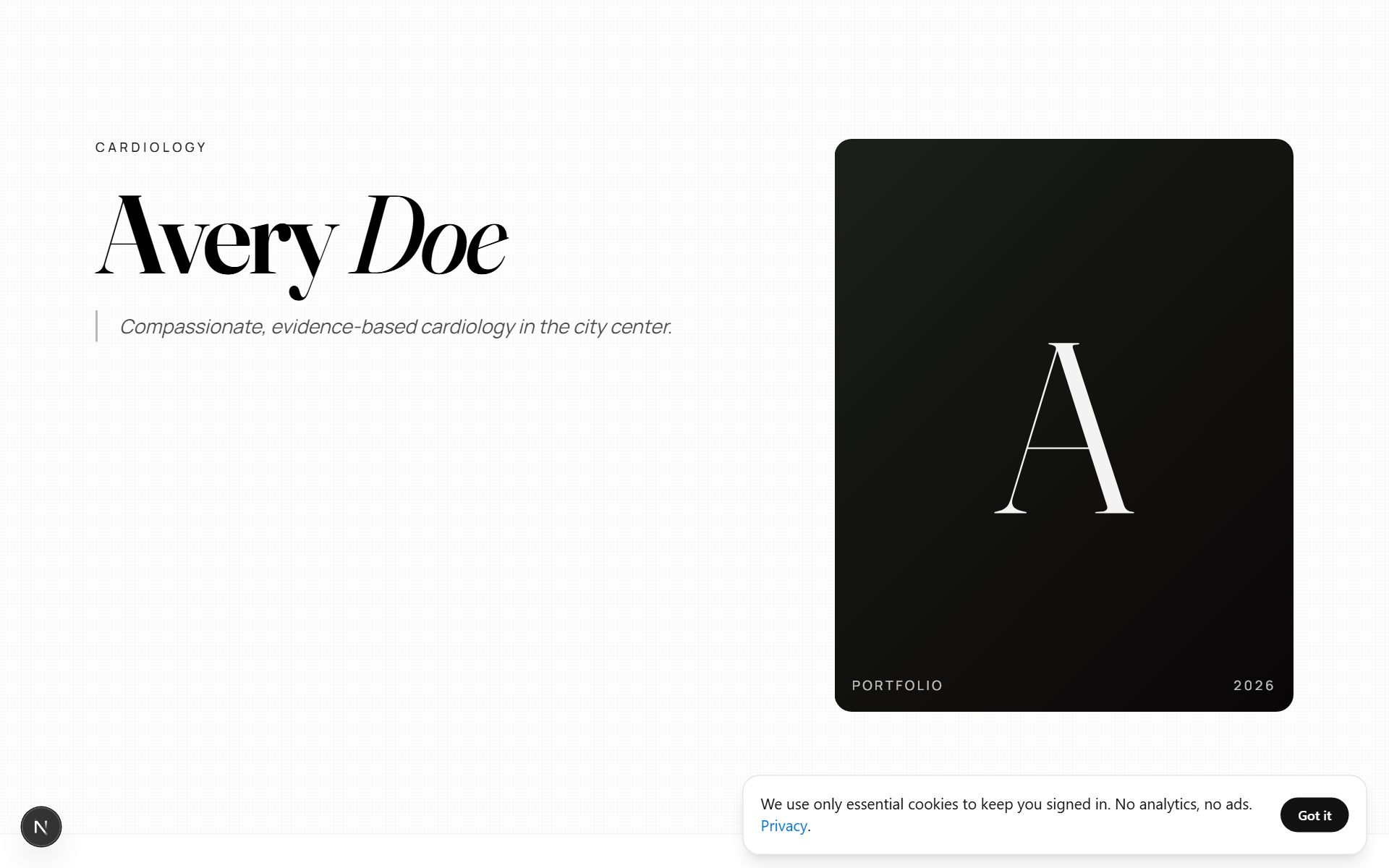 Medical — Concierge Editorial